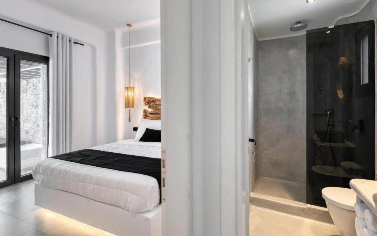 Black And White Villas Ftelia - Mykonos Mykonos Town 외부 사진