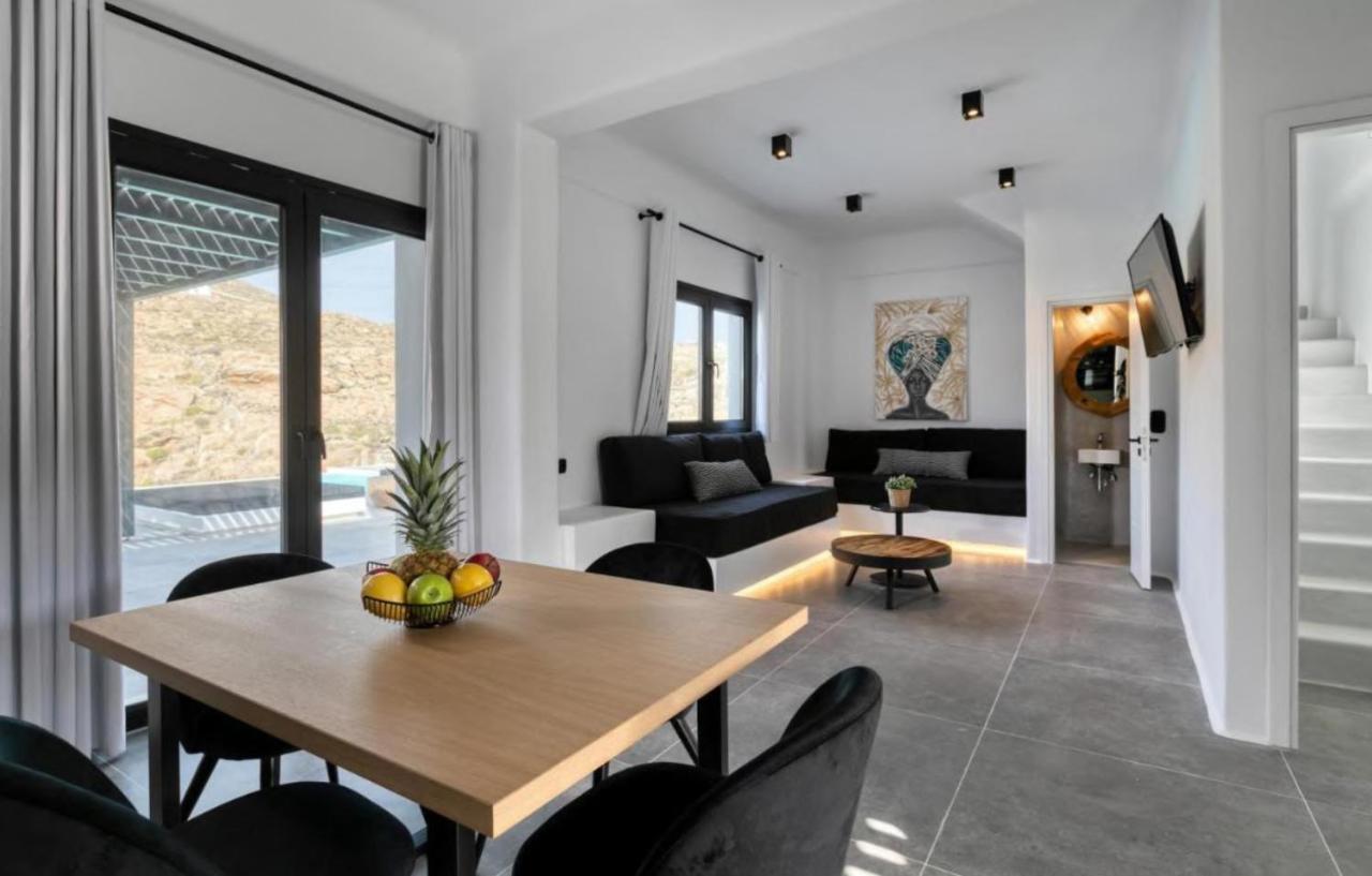 Black And White Villas Ftelia - Mykonos Mykonos Town 외부 사진