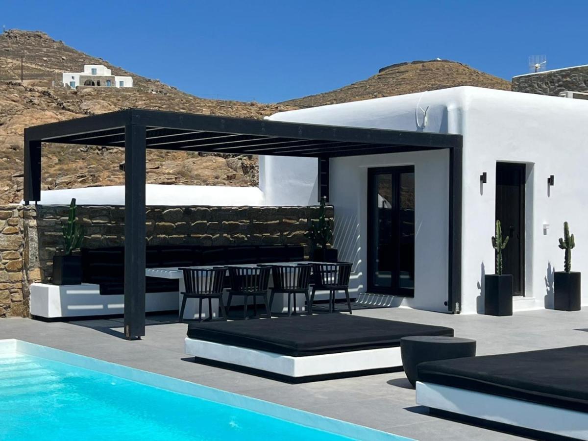 Black And White Villas Ftelia - Mykonos Mykonos Town 외부 사진