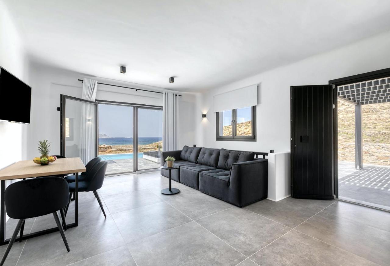 Black And White Villas Ftelia - Mykonos Mykonos Town 외부 사진
