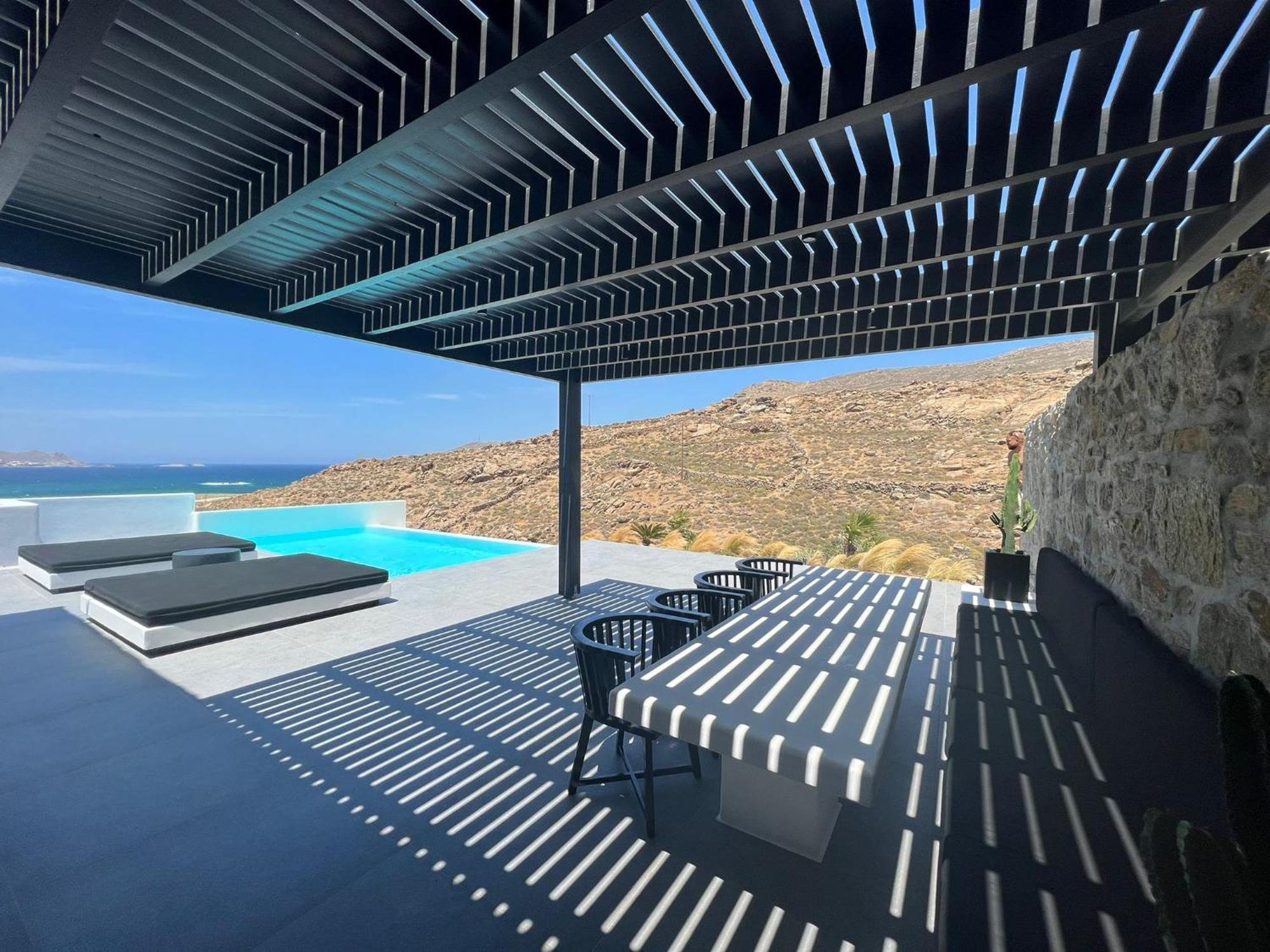 Black And White Villas Ftelia - Mykonos Mykonos Town 외부 사진